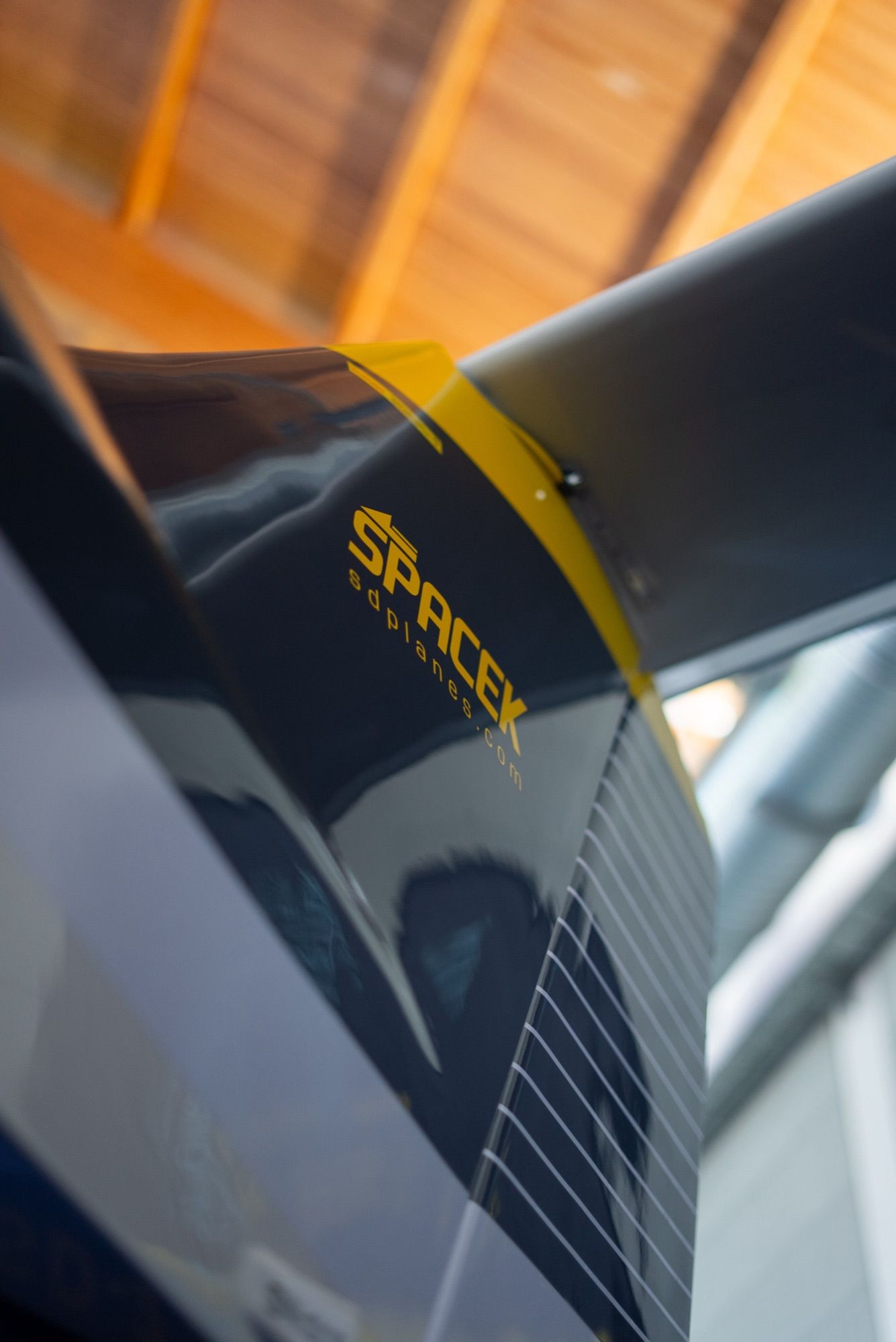 SD-2 tail fin detail